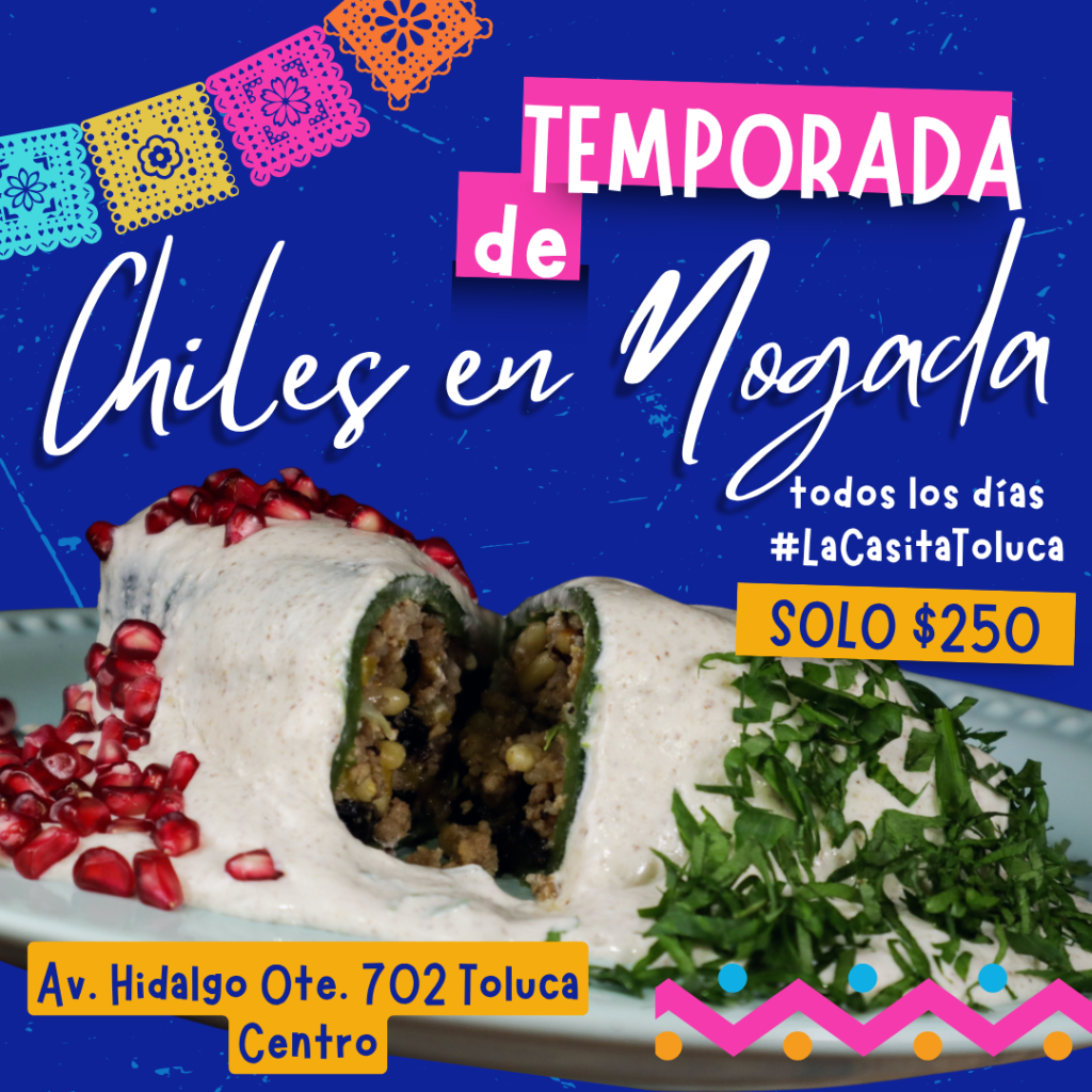 chiles en nogada